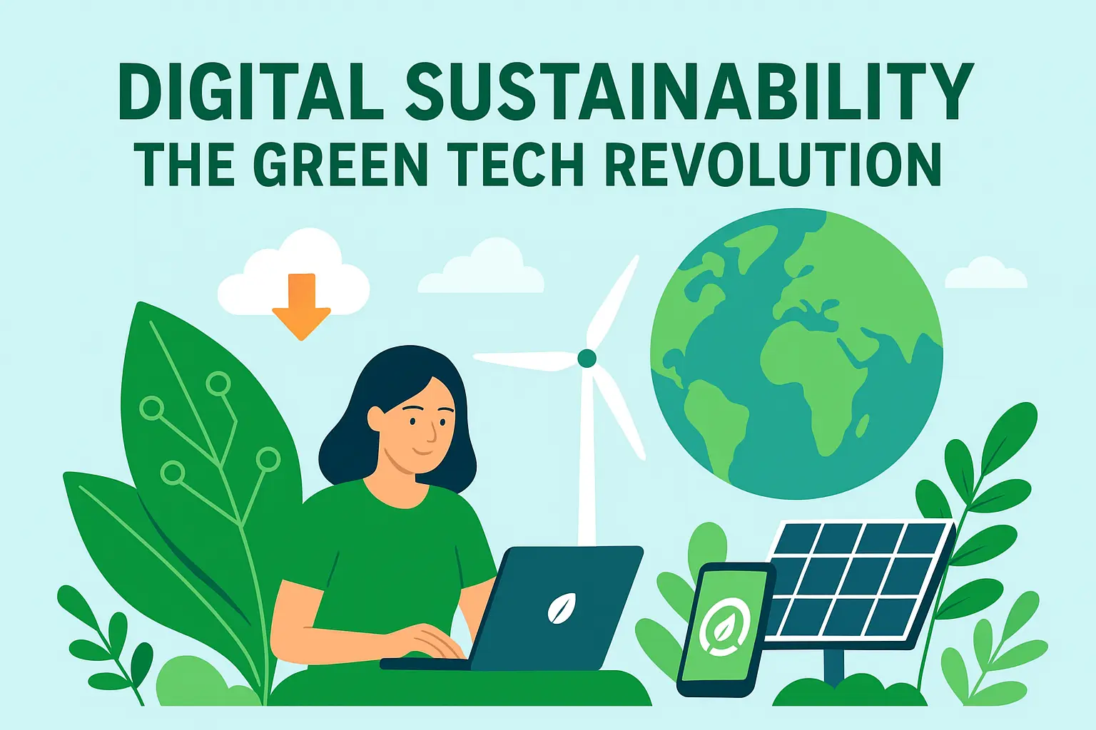 Digital Sustainability & the Green Tech Revolution: Building a Cleaner Future with Technology