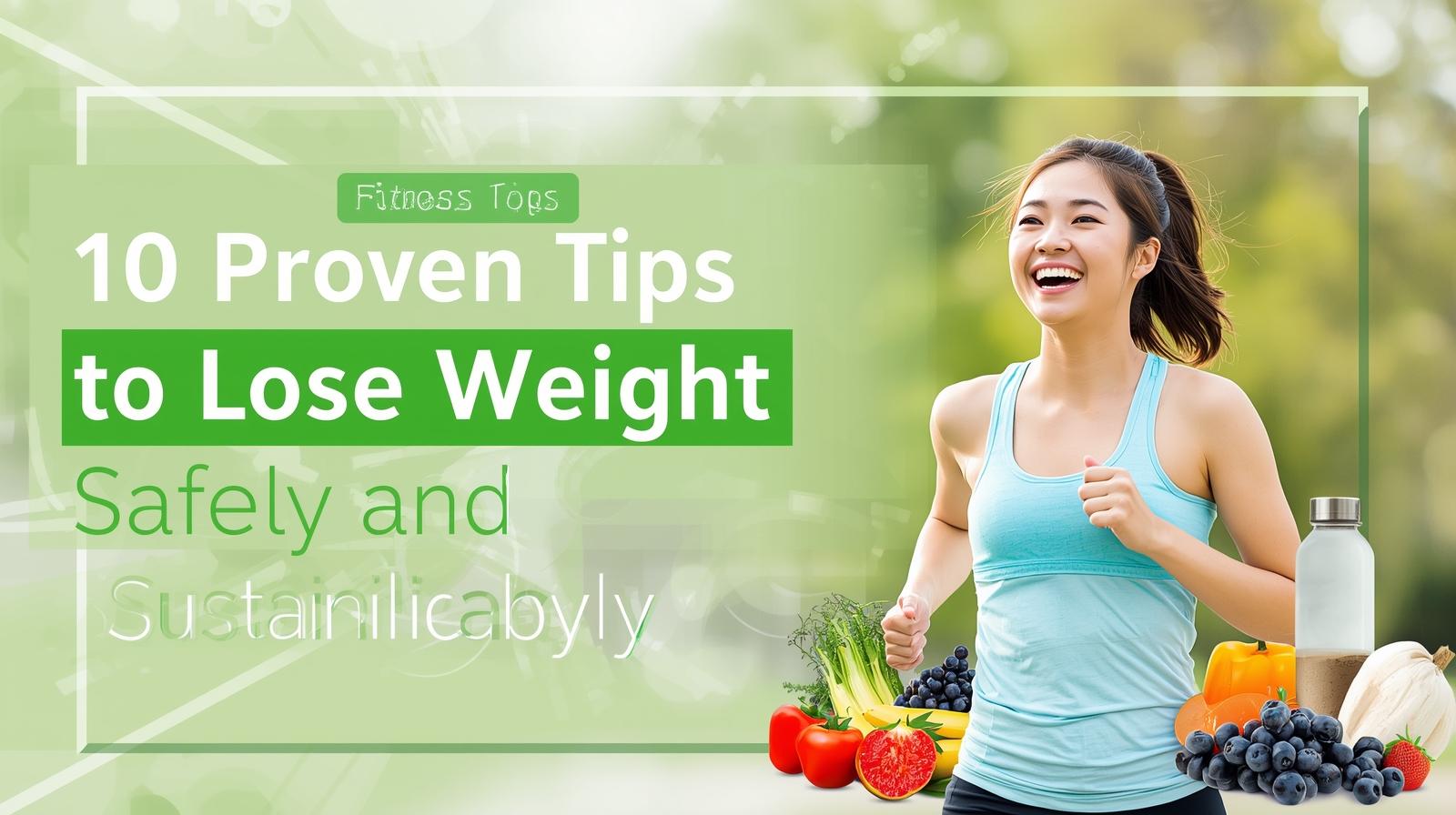 10 Proven Tips to Lose Weight Safely and Sustainably