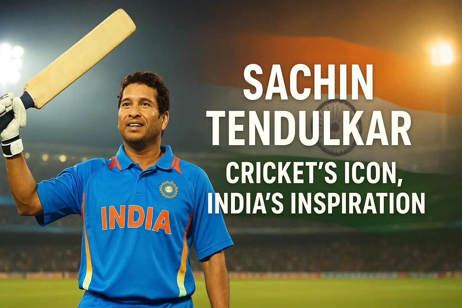 Sachin Tendulkar: The Icon of Cricket, the Inspiration of India